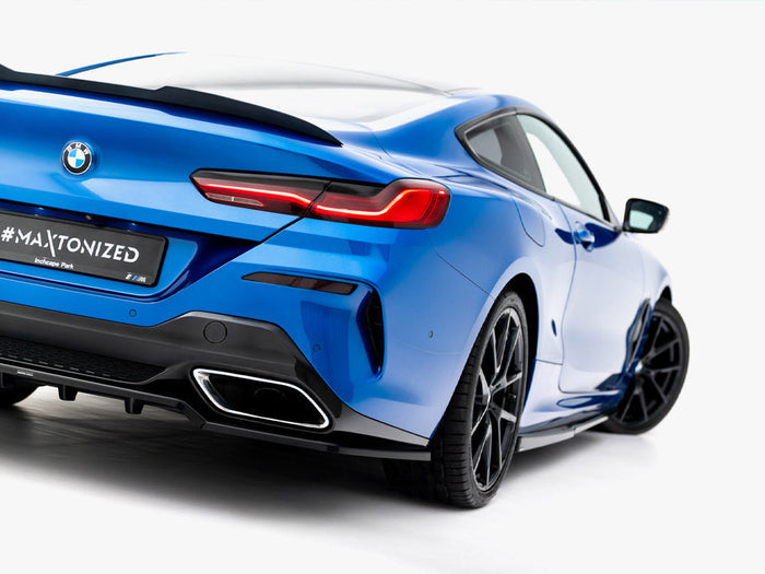 Maxton Design - Rear Splitter (Vertical Bars) V.2 BMW 8 Coupe M-Pack G15
