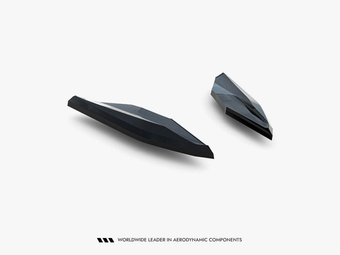 Maxton Design - Rear Side Splitters BMW X1 M35i U11