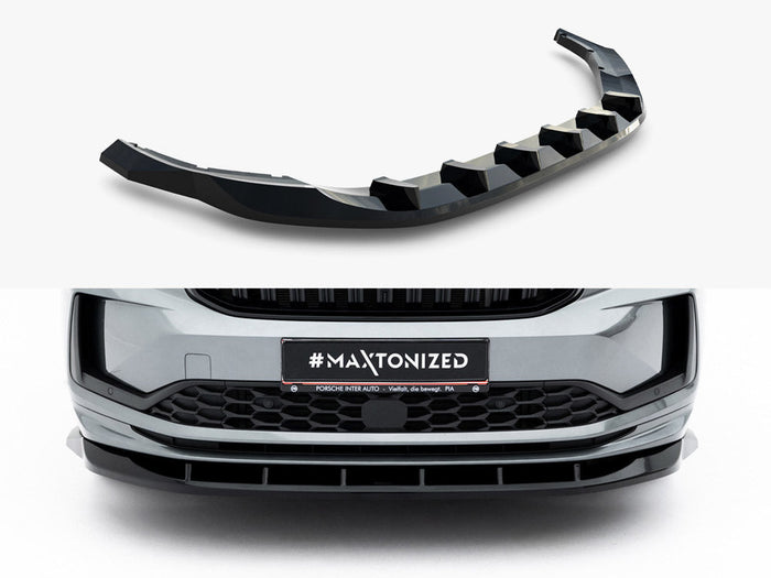 Maxton Design - Front Splitter V.2 Skoda Kodiaq Sportline Mk2