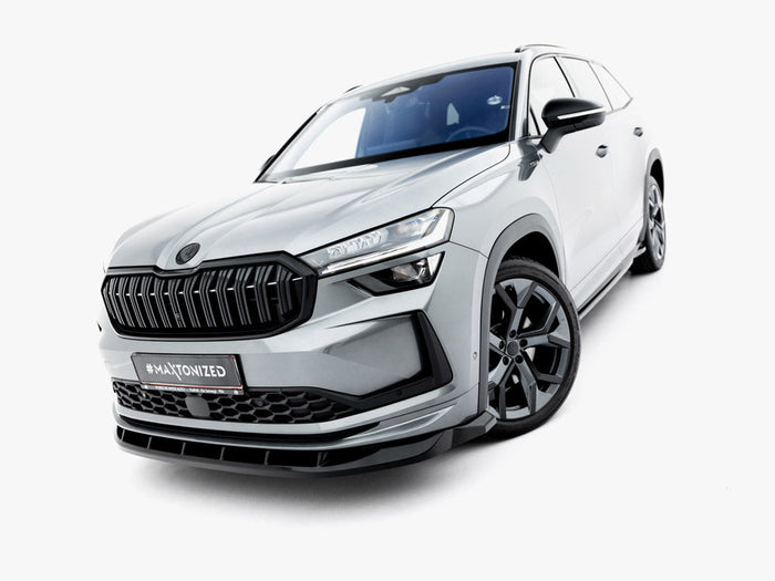 Maxton Design - Front Splitter V.2 Skoda Kodiaq Sportline Mk2