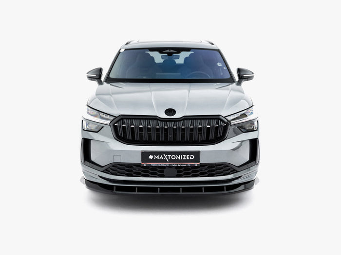 Maxton Design - Front Splitter V.2 Skoda Kodiaq Sportline Mk2