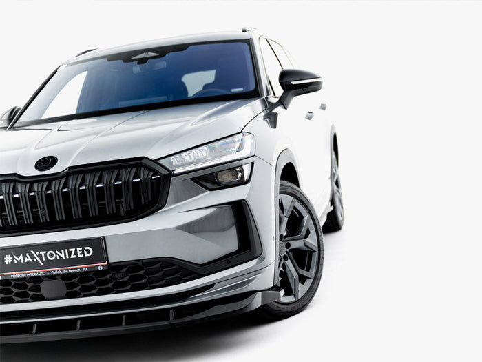 Maxton Design - Front Splitter V.2 Skoda Kodiaq Sportline Mk2