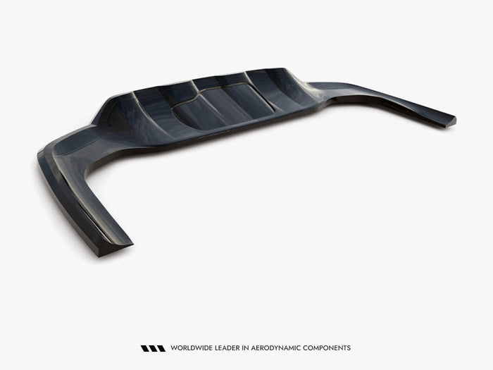 Maxton Design - Rear Splitter (Vertical Bars) Mercedes-Benz GLC Coupe AMG-Line C254