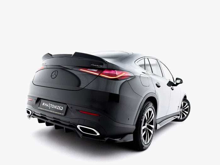 Maxton Design - Rear Splitter (Vertical Bars) Mercedes-Benz GLC Coupe C254