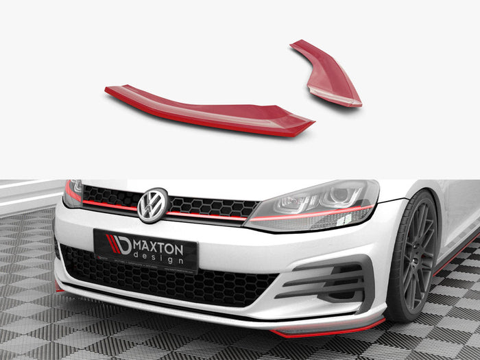 Maxton Design - Front Side Splitters Volkswagen Golf GTI / GTD Mk7 Facelift