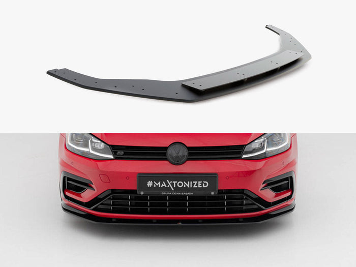 Maxton Design - STREET PRO FRONT SPLITTER VW GOLF 7 R / R-LINE FACELIFT
