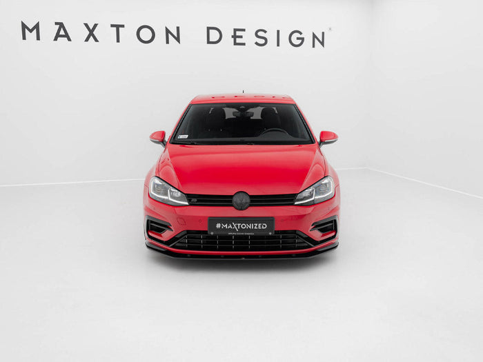 Maxton Design - STREET PRO FRONT SPLITTER VW GOLF 7 R / R-LINE FACELIFT