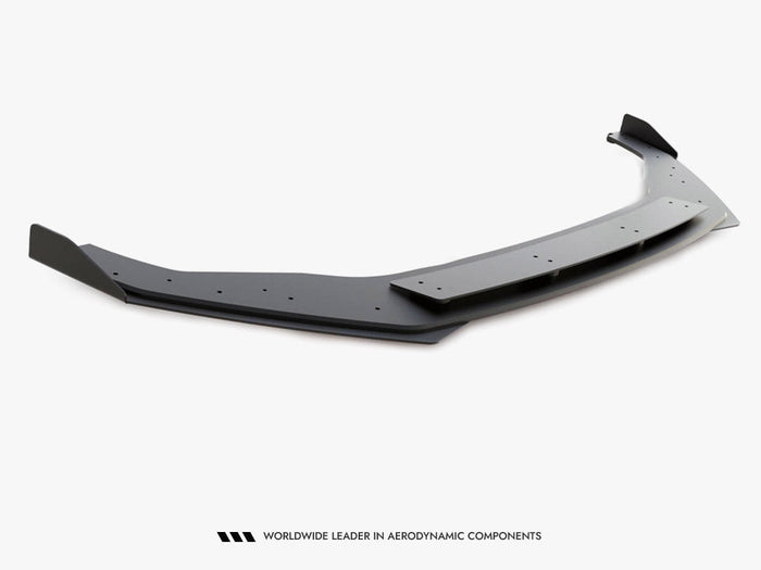 Maxton Design - STREET PRO FRONT SPLITTER + FLAPS VW GOLF 7 R / R-LINE FACELIFT