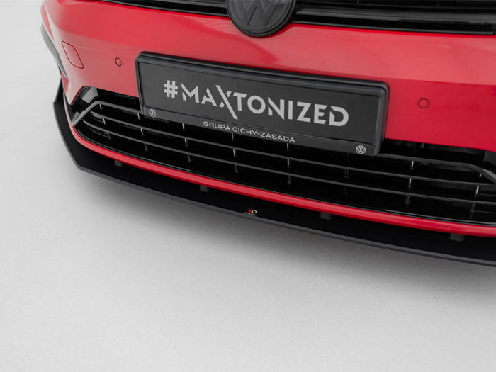 Maxton Design - STREET PRO FRONT SPLITTER V.2 VW GOLF 7 R / R-LINE FACELIFT