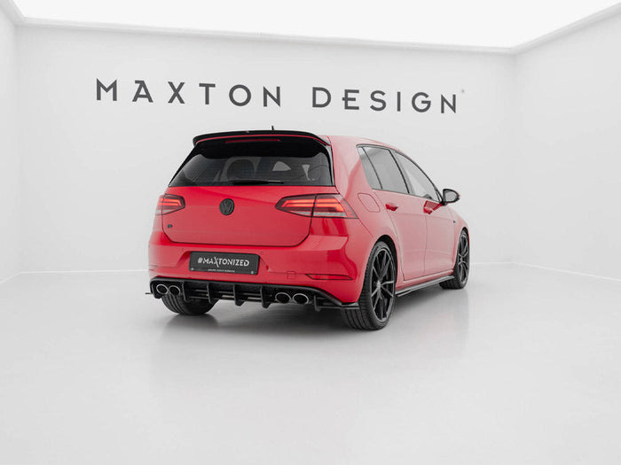Maxton Design - STREET PRO REAR DIFFUSER VW GOLF 7 R FACELIFT