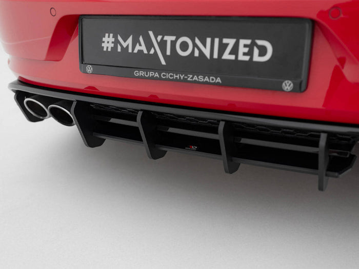 Maxton Design - STREET PRO REAR DIFFUSER VW GOLF 7 R FACELIFT