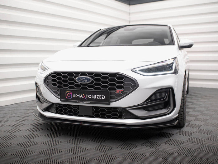 Maxton Design - Front Splitter V.6 Ford Focus ST / ST-Line Mk4 Facelift