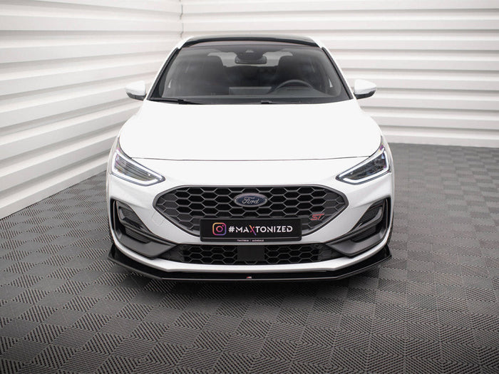 Maxton Design - Front Splitter V.6 Ford Focus ST / ST-Line Mk4 Facelift