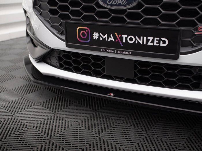 Maxton Design - Front Splitter V.6 Ford Focus ST / ST-Line Mk4 Facelift