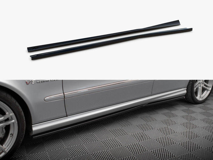 Maxton Design - Side Skirts Diffusers Mercedes-Benz E 55 AMG W211