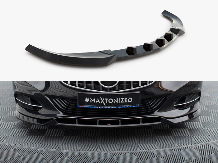 Maxton Design - FRONT SPLITTER MERCEDES E63 AMG SEDAN W212 FACELIFT
