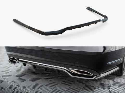 Maxton Design - Rear Splitter (Vertical Bars) Mercedes-Benz E W212 Facelift