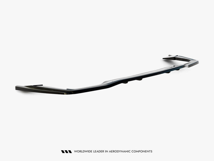 Maxton Design - Rear Splitter (Vertical Bars) Mercedes-AMG C 63AMG Coupe AMG Aero Pack C205 Facelift