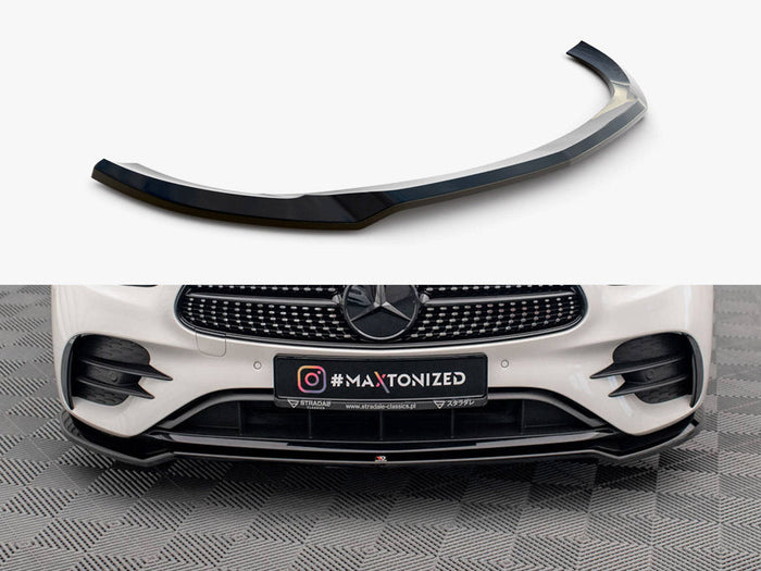 Maxton Design - FRONT SPLITTER V.1 MERCEDES E AMG LINE W213 FACELIFT