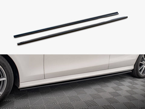 Maxton Design - SIDE SKIRTS DIFFUSERS MERCEDES E AMG LINE W213 FACELIFT