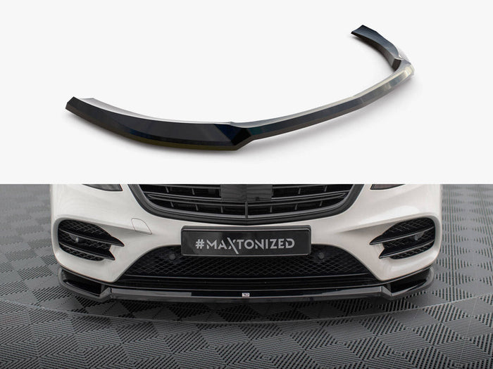 Maxton Design - Front Splitter V.1 Mercedes-Benz S AMG-Line W222 Facelift