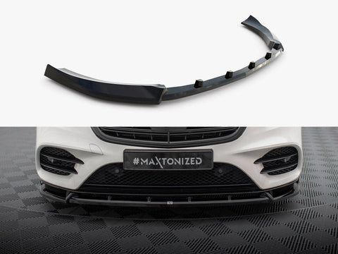 Maxton Design - Front Splitter V.2 Mercedes-Benz S AMG-Line W222 Facelift