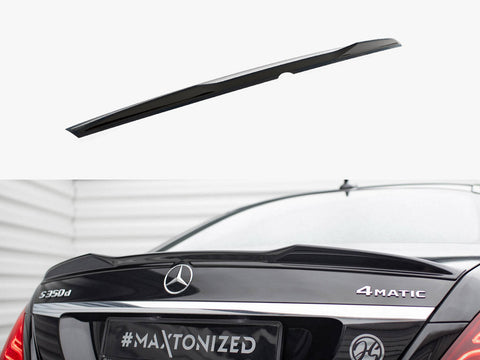 Maxton Design - SPOILER CAP 3D MERCEDES-BENZ S W222 / W222 Facelift