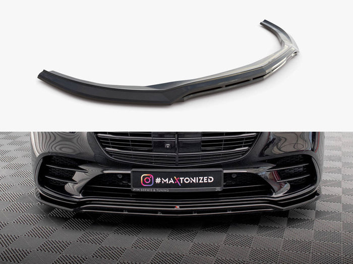 Maxton Design - FRONT SPLITTER MERCEDES S AMG-LINE W223