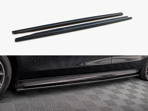 Maxton Design - SIDE SKIRTS DIFFUSERS MERCEDES S LONG AMG-LINE V223
