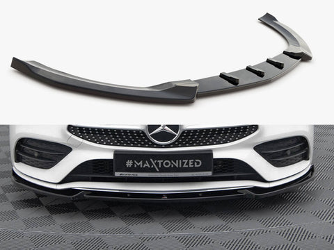 Maxton Design - Front Splitter V.2 Mercedes-Benz CLA A35 AMG / AMG-Line C118