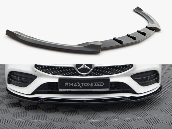 Maxton Design - Front Splitter V.2 Mercedes-Benz CLA A35 AMG / AMG-Line C118