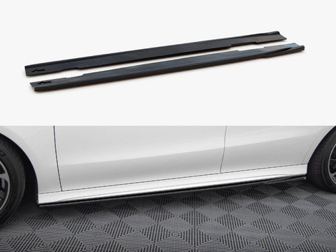 Maxton Design - SIDE SKIRTS DIFFUSERS MERCEDES-BENZ CLA AMG-LINE C118