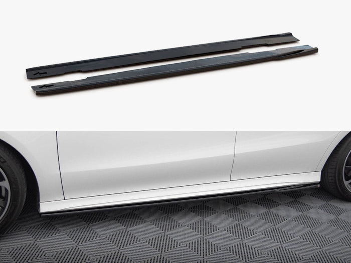 Maxton Design - SIDE SKIRTS DIFFUSERS MERCEDES-BENZ CLA AMG-LINE C118
