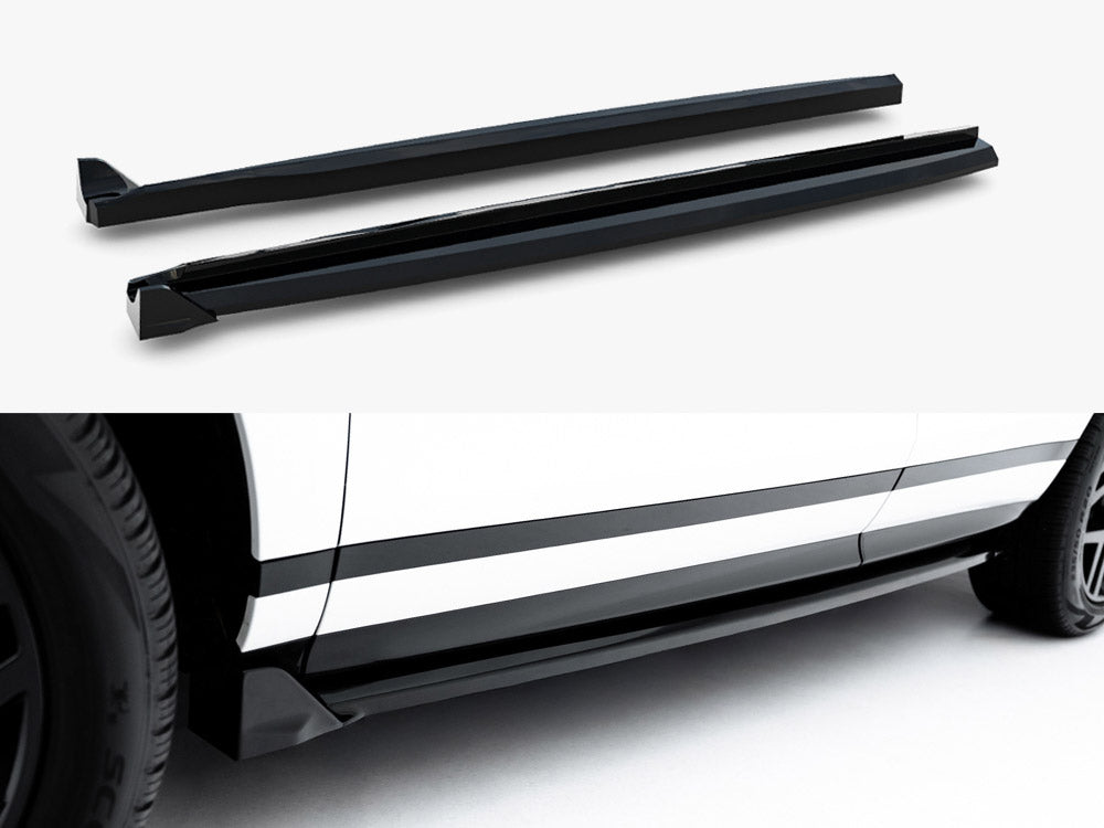 Maxton Design - Side Skirt Diffusers Land Rover Range Rover Evoque Dyn ...