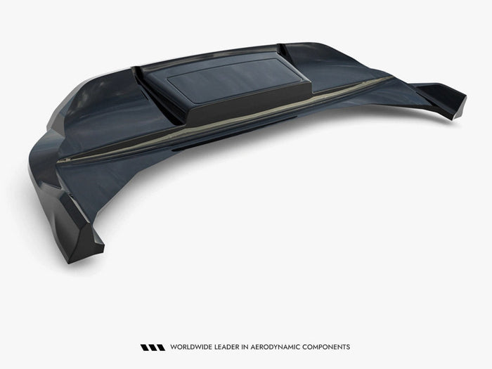 Maxton Design - Rear Splitter (Vertical Bars) Audi Q6 e-tron S-Line / SQ6 e-tron SUV / Sportback Mk1