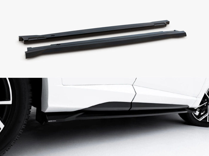 Maxton Design - Side Skirt Diffusers Hyundai Tucson N-Line Mk4 Facelift