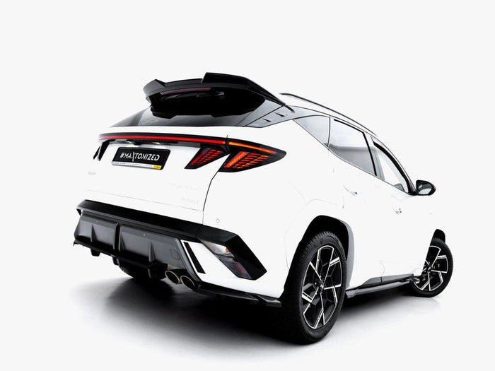 Maxton Design - Rear Splitter (Vertical Bars) Hyundai Tucson N-Line Mk4 Facelift