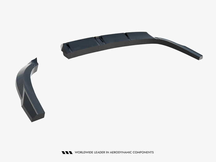 Maxton Design - Rear Splitter (Vertical Bars) Hyundai Tucson N-Line Mk4 Facelift