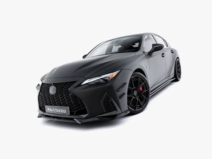 Maxton Design - Front Splitter V.2 Lexus IS 500 Mk3 Facelift 2 (XE30)