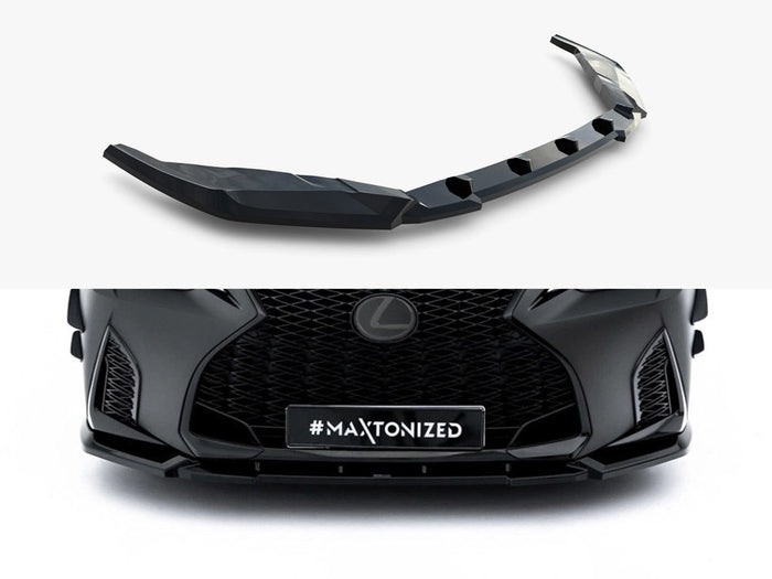 Maxton Design - Front Splitter V.1 Lexus IS 500 Mk3 Facelift 2 (XE30)