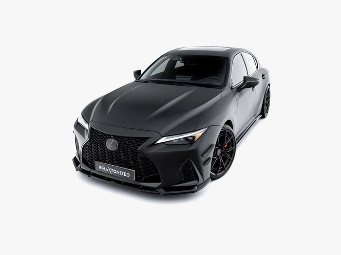 Maxton Design - Front Splitter V.1 Lexus IS 500 Mk3 Facelift 2 (XE30)