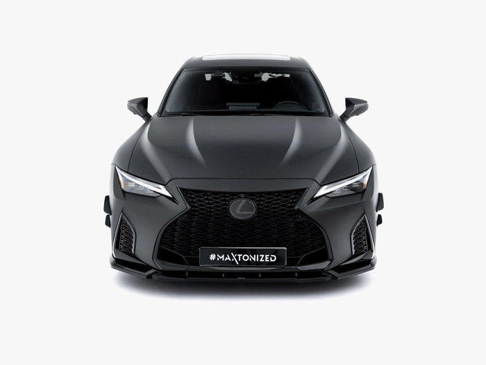 Maxton Design - Front Splitter V.1 Lexus IS 500 Mk3 Facelift 2 (XE30)