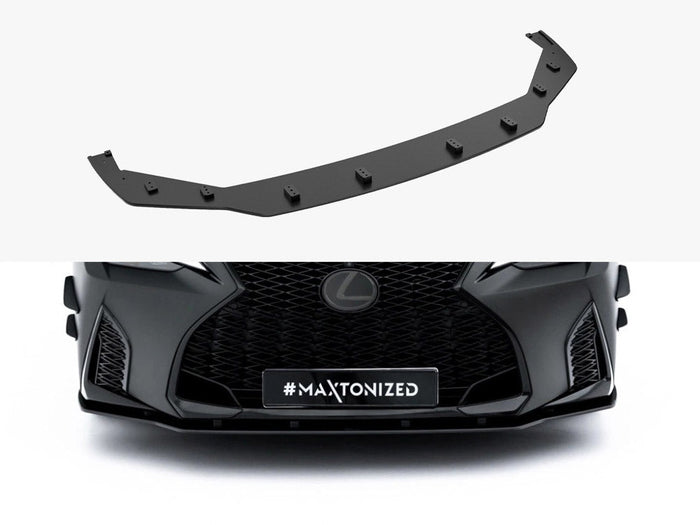 Maxton Design - Street PRO Front Splitter Lexus IS 500 Mk3 Facelift 2 (XE30)