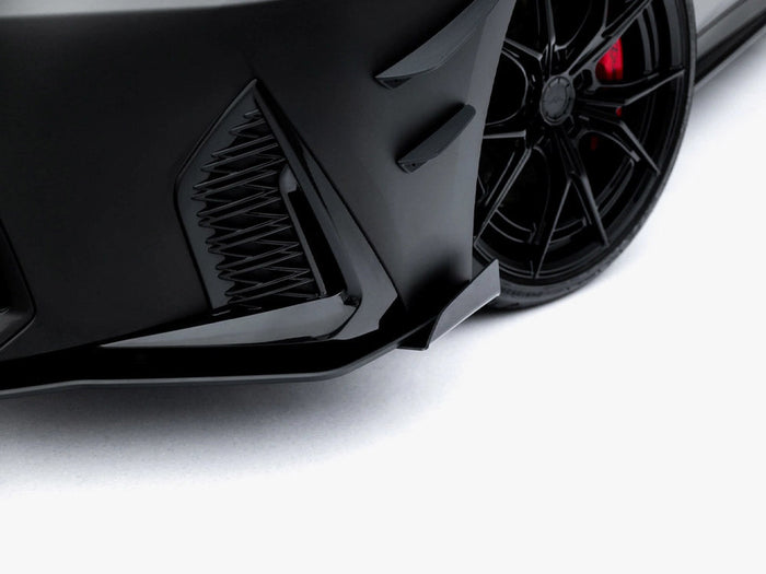 Maxton Design - Street PRO Front Splitter + Flaps Lexus IS 500 Mk3 Facelift 2 (XE30)