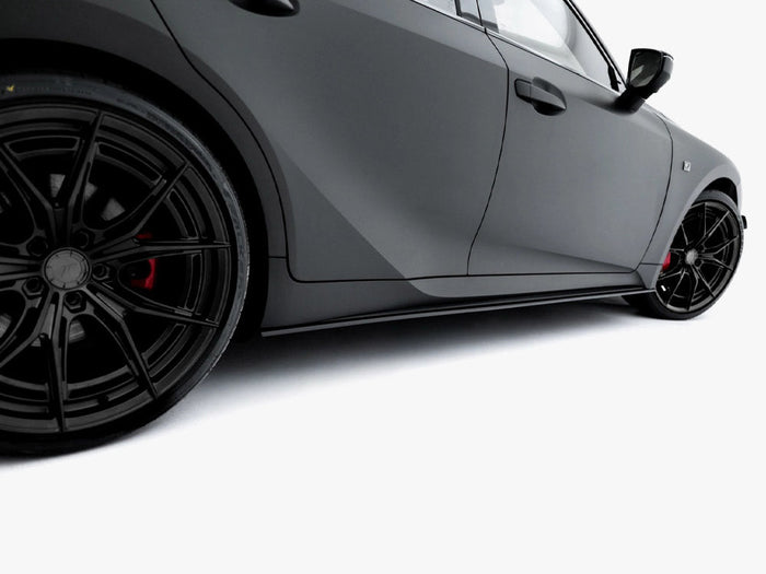 Maxton Design - Street PRO Side Skirt Diffusers Lexus IS 500 Mk3 Facelift 2 (XE30)