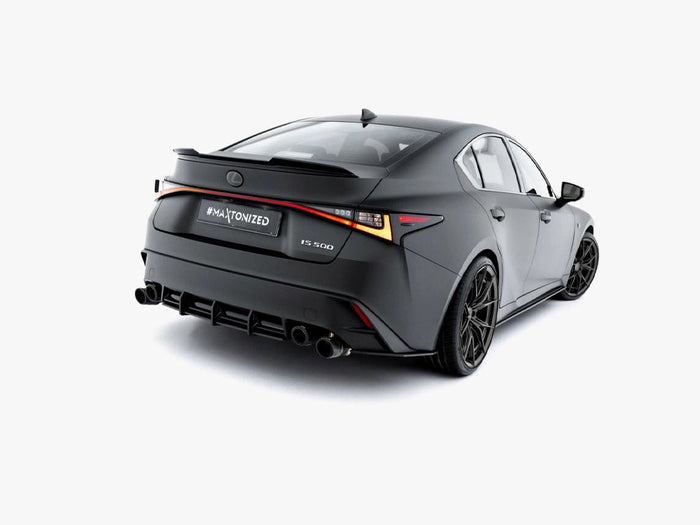 Maxton Design - Street PRO Rear Side Splitters Lexus IS 500 Mk3 Facelift 2 (XE30)