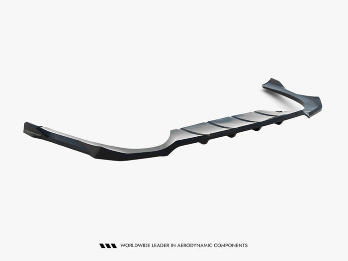 Maxton Design - Rear Splitter (Vertical Bars) Mercedes-AMG E53 Sedan / Estate W214