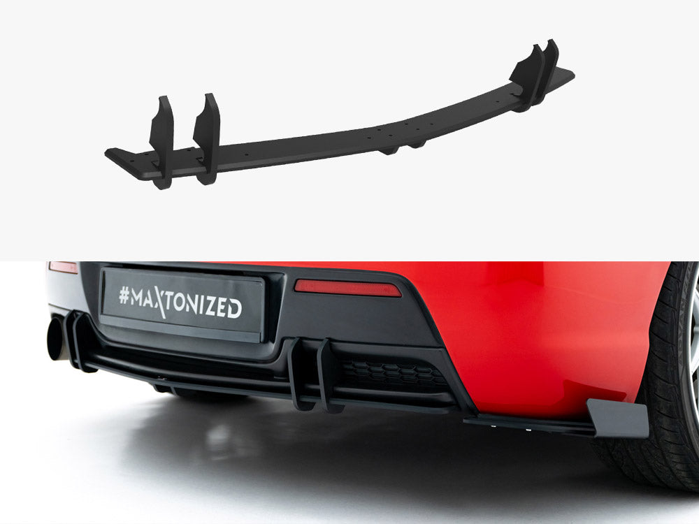 Maxton Design - Street PRO Rear Diffuser Mazda 3 MPS Mk1 EU Version ...