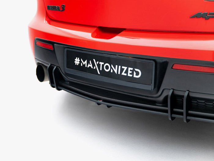 Maxton Design - Street PRO Rear Diffuser Mazda 3 MPS Mk1 EU Version