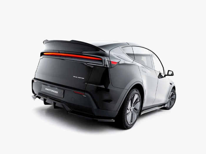 Maxton Design - Rear Splitter (Vertical Bars) Tesla Model Y Premium Mk1 Facelift